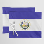 El Salvador flag emblem Placemat Gallery Image 1