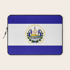 El Salvador flag emblem Laptop Sleeve Gallery Image 1