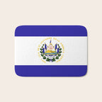 El Salvador flag emblem Bath Mat Gallery Image 1