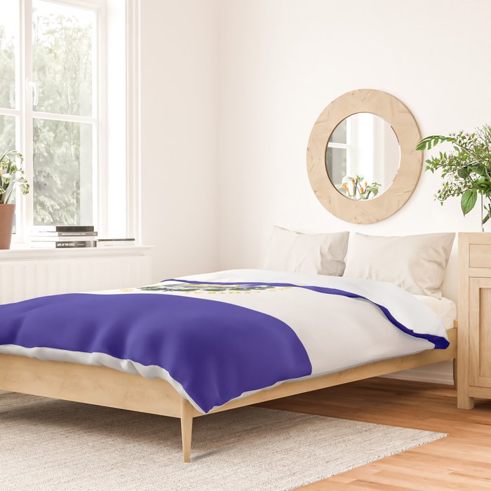 El Salvador flag emblem Duvet Cover Gallery Image 2