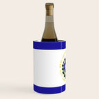 El Salvador flag emblem Wine Chiller Gallery Image 2