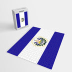 El Salvador flag emblem Jigsaw Puzzle Gallery Image 2