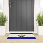 El Salvador flag emblem Welcome Mat Gallery Image 3
