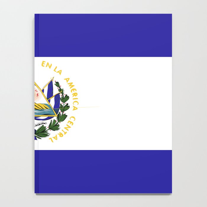El Salvador flag emblem Notebook Gallery Image 4