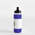 El Salvador flag emblem Water Bottle Gallery Image 2
