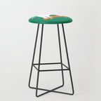Poodle dog on skateboard Stool Gallery Image 1