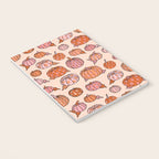 Flower Pumpkin Print Notebook Gallery Image 3