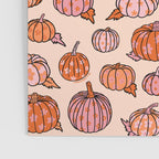 Flower Pumpkin Print Poster Gallery Image 3