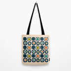 Mid Century Modern Scandinavian Abstract 322 Tote Bag Gallery Image 2