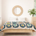 Mid Century Modern Scandinavian Abstract 322 Duvet Cover Gallery Image 3