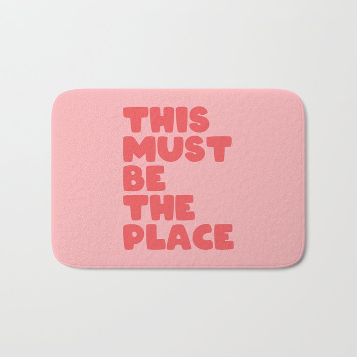 This Must Be The Place Bath Mat Gallery Image 1