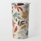 Autumn leaves fall IU Travel Mug Gallery Image 1
