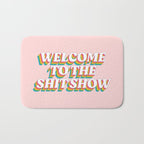 Welcome To The Shitshow: The Rainbow Edition Bath Mat Gallery Image 1