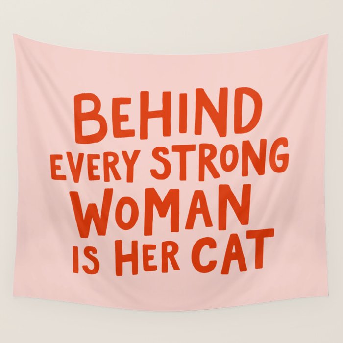 Behind Every Strong Woman Wall Tapestry Gallery Image 4
