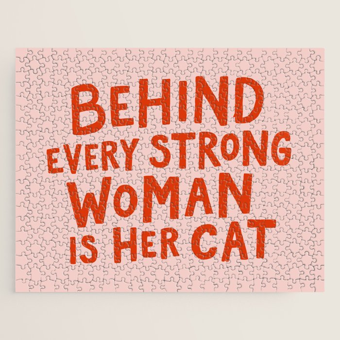Behind Every Strong Woman Jigsaw Puzzle Gallery Image 1