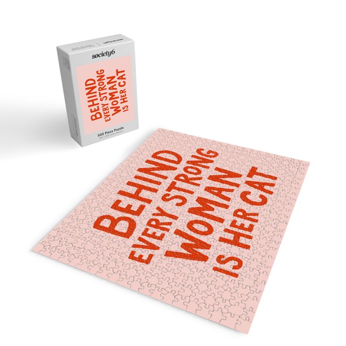Behind Every Strong Woman Jigsaw Puzzle Gallery Image 2