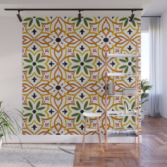 Obsession nature mosaics Wall Mural Gallery Image 1