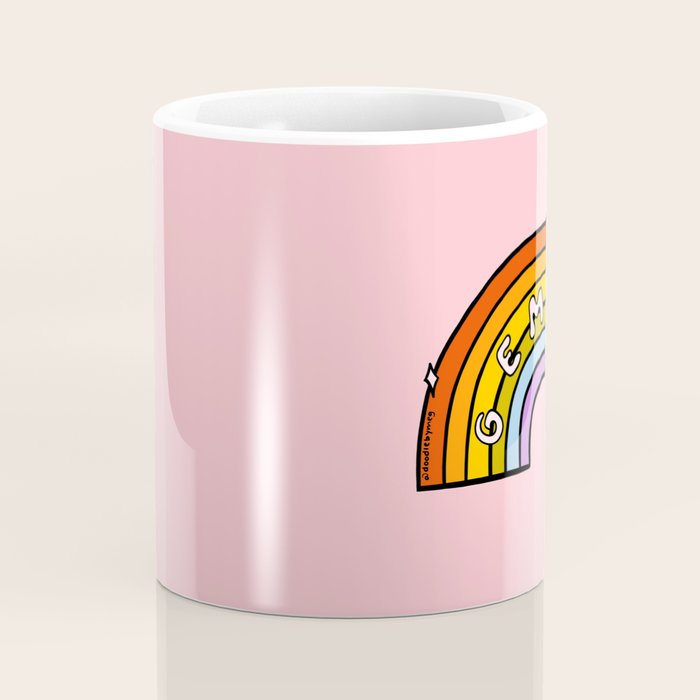 Gemini Rainbow Coffee Mug Gallery Image 4