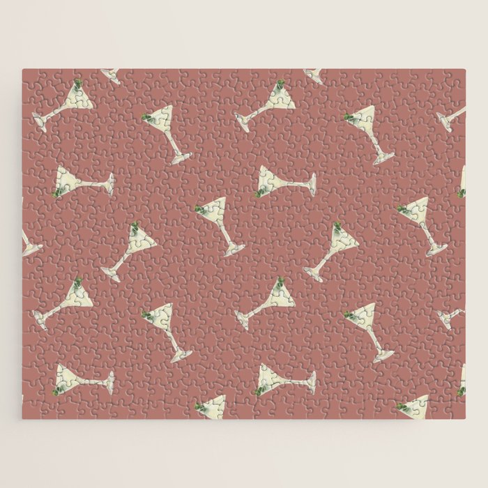 Martini Cocktail O'clock  Jigsaw Puzzle Gallery Image 1