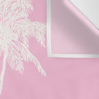 Pink Palm Trees Wall Tapestry Gallery Image 3
