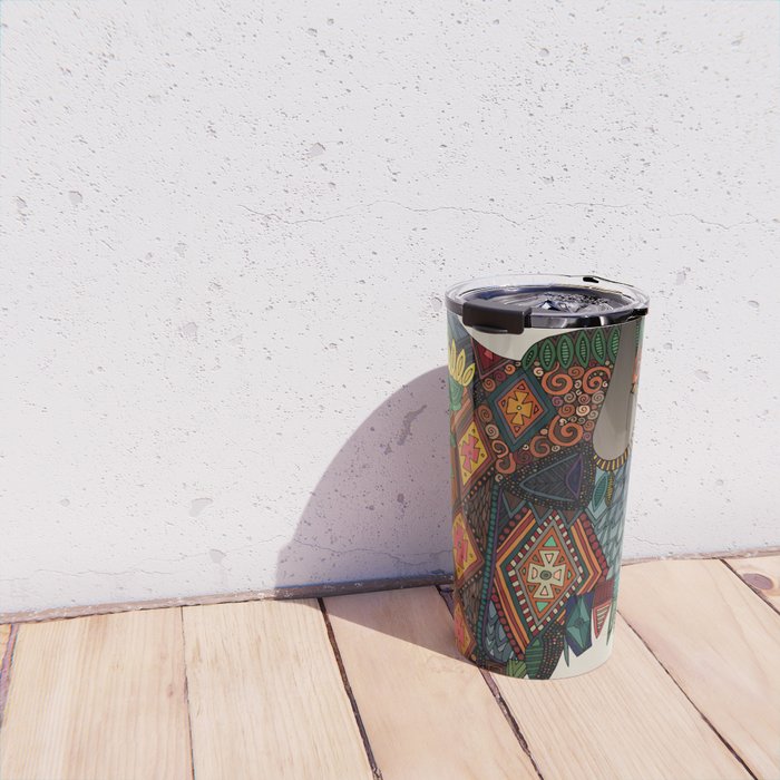 bison bone beige Travel Mug Gallery Image 4