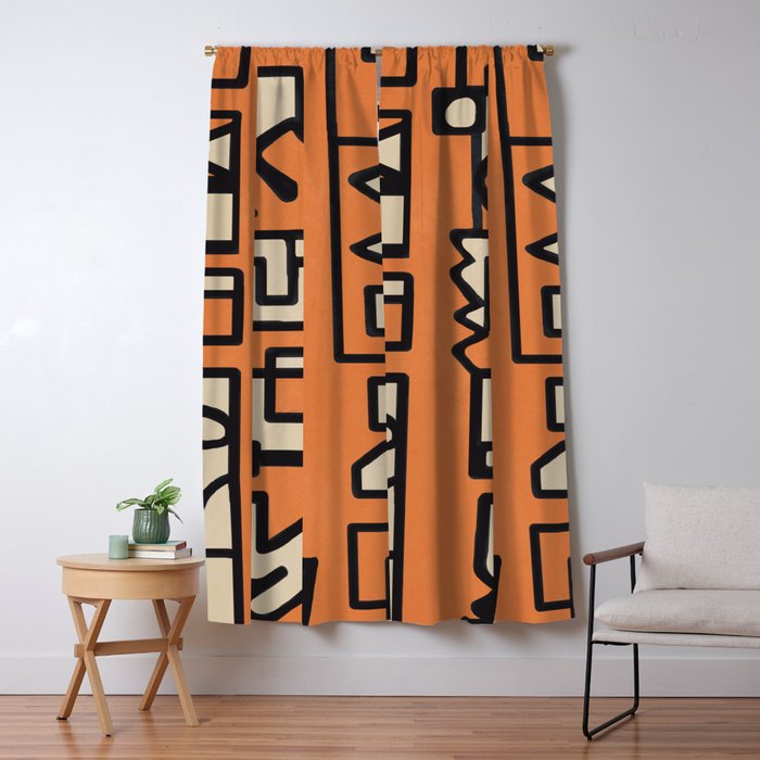 Abstract Line Movement 11 Window Curtain Gallery Image 5