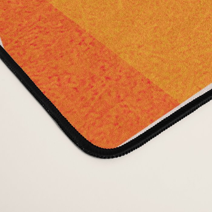 Mid Century Abstract cut-out Pebbles 2. Cosy Retro Desk Mat Gallery Image 4