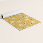 Sketchy Dandelions Yoga Mat Gallery Image 2