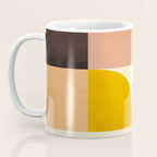 mid century shapes moon Coffee Mug Gallery Image 3