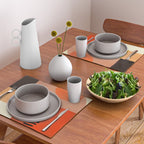 mid century shapes moon Placemat Gallery Image 2