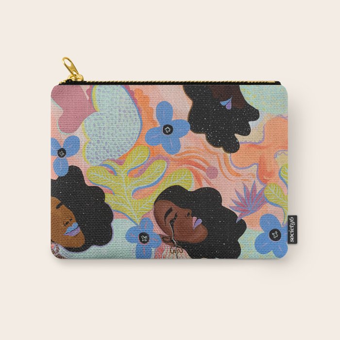 Pools of Us | Coral Botancials Carry All Pouch Gallery Image 1