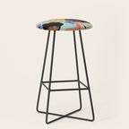 Pools of Us | Coral Botancials Stool Gallery Image 1