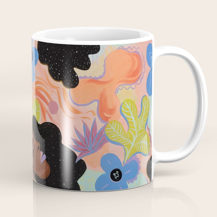 Pools of Us | Coral Botancials Coffee Mug Gallery Image 1
