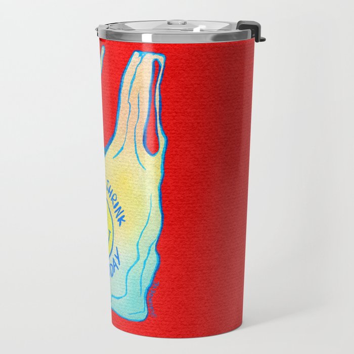 I'm a Plastic Bag Travel Mug Gallery Image 2