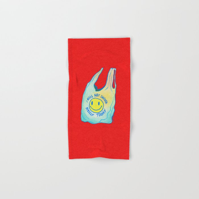 I'm a Plastic Bag Bath Towel Gallery Image 1