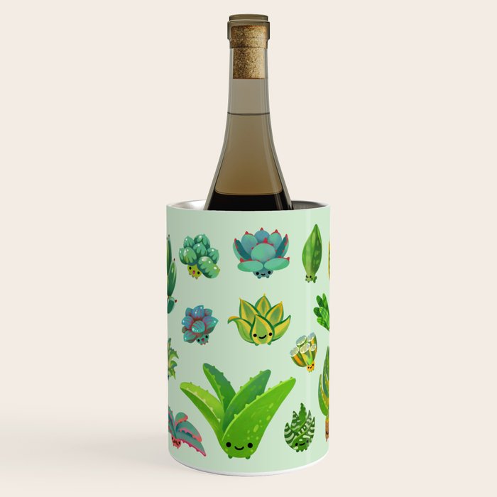 Baby succulent 1 - light Wine Chiller Gallery Image 1