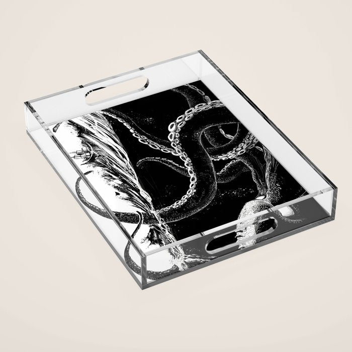 Kraken Rules the Sea Acrylic Tray Gallery Image 1