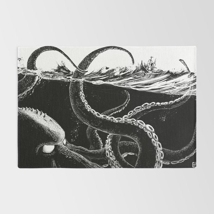 Kraken Rules the Sea Rug Gallery Image 2