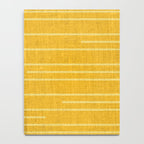 Geometric Art, Colorful Stripes, Yellow Notebook Gallery Image 4