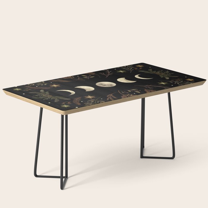 Moonlight Garden - Winter Brown Coffee Table Gallery Image 1