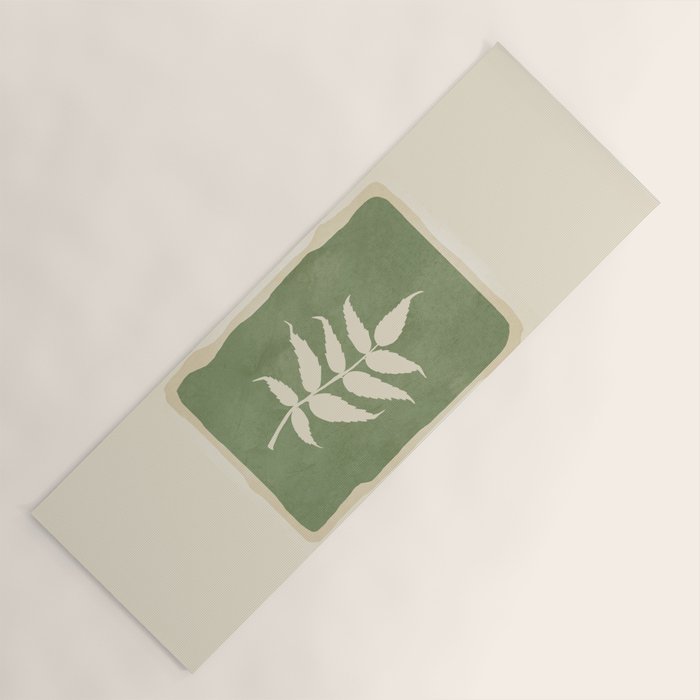 Leaf Design 19 Yoga Mat Gallery Image 1