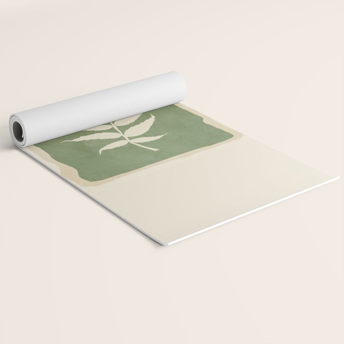 Leaf Design 19 Yoga Mat Gallery Image 2