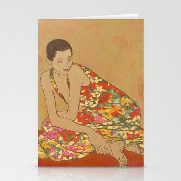 Flower dress  Stationery Card Gallery Image 2