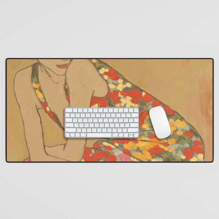 Flower dress  Desk Mat Gallery Image 1
