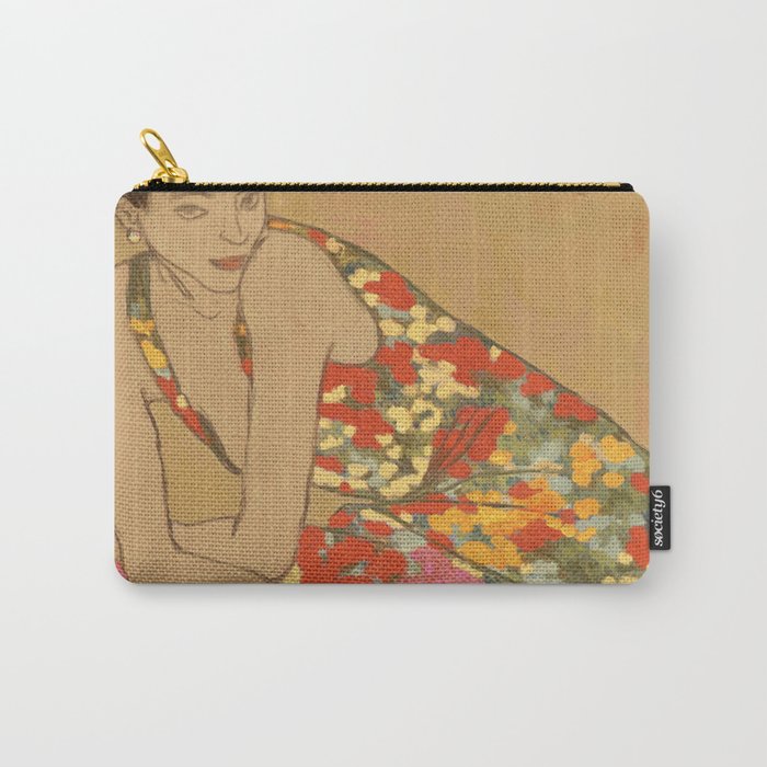 Flower dress  Carry All Pouch Gallery Image 1
