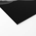 Black and White Summer Peony Welcome Mat Gallery Image 2