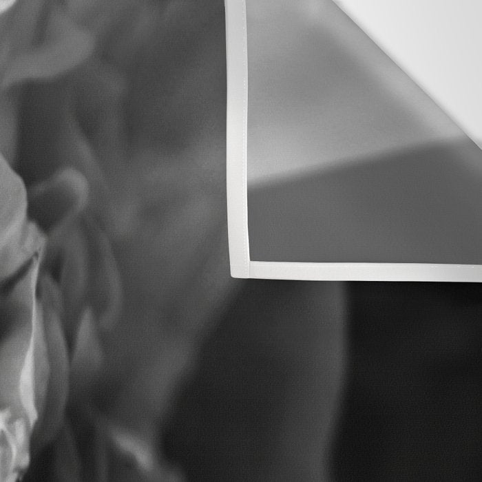Black and White Summer Peony Wall Tapestry Gallery Image 3