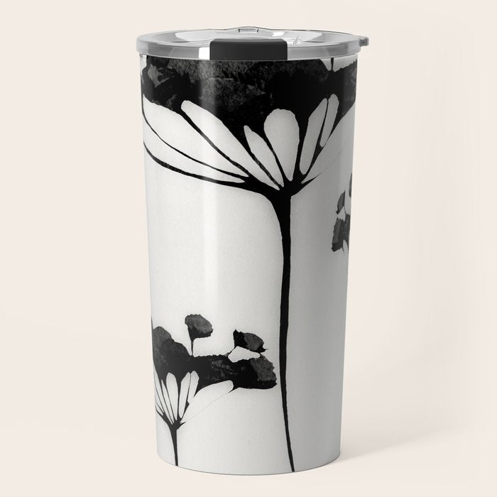Abstract Art /Minimal Plant 118 Travel Mug Gallery Image 1