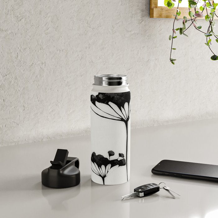 Abstract Art /Minimal Plant 118 Water Bottle Gallery Image 4
