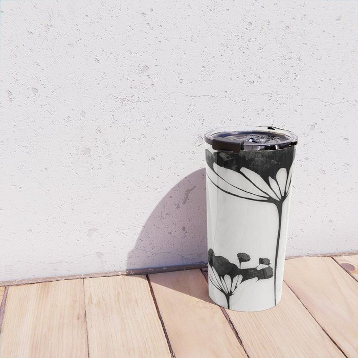 Abstract Art /Minimal Plant 118 Travel Mug Gallery Image 4